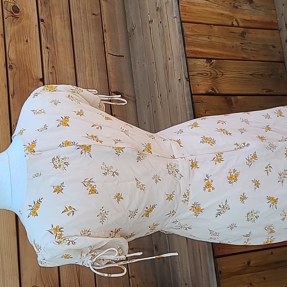 Madewell silk floral wrap maxi dress - Picture 8 of 14